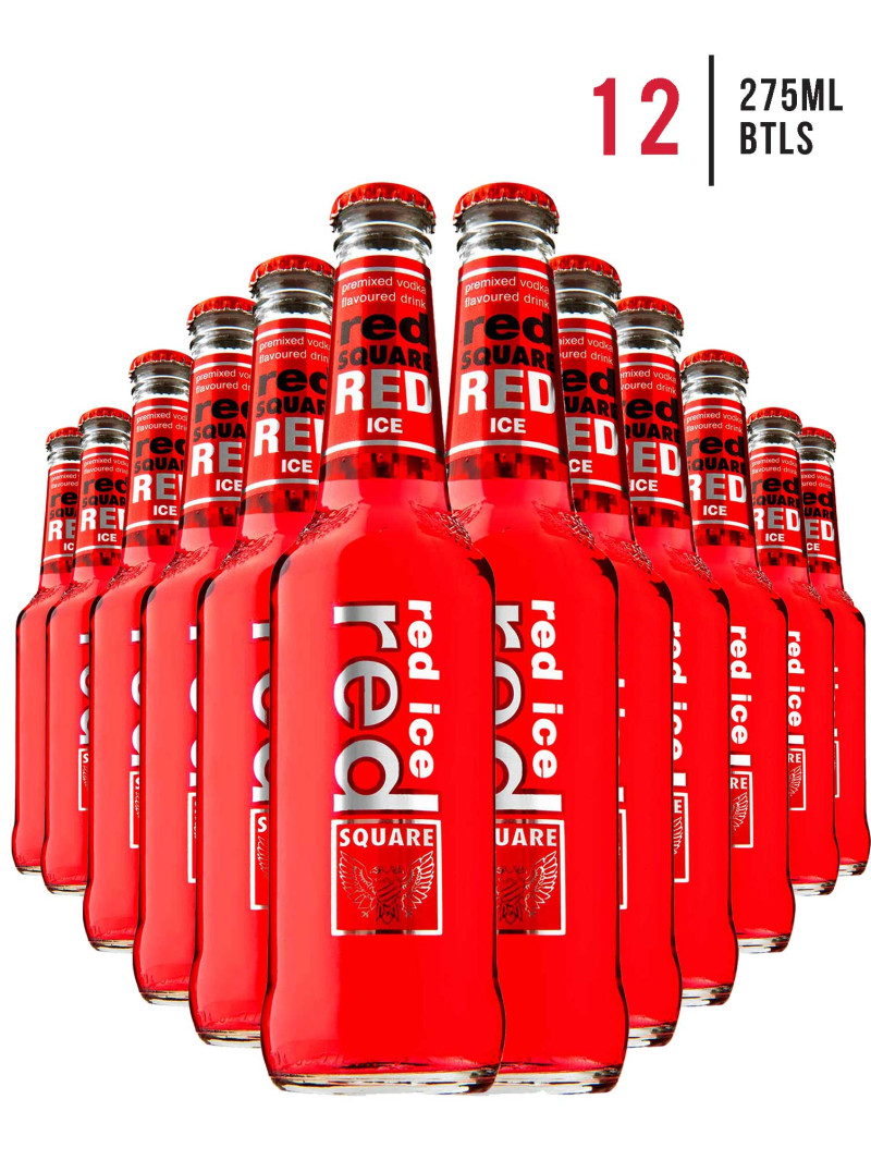 Red Square Red Ice [Case of 12]