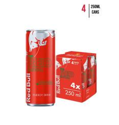 Red Bull Energy Drink Red Edition [4-Pack]
