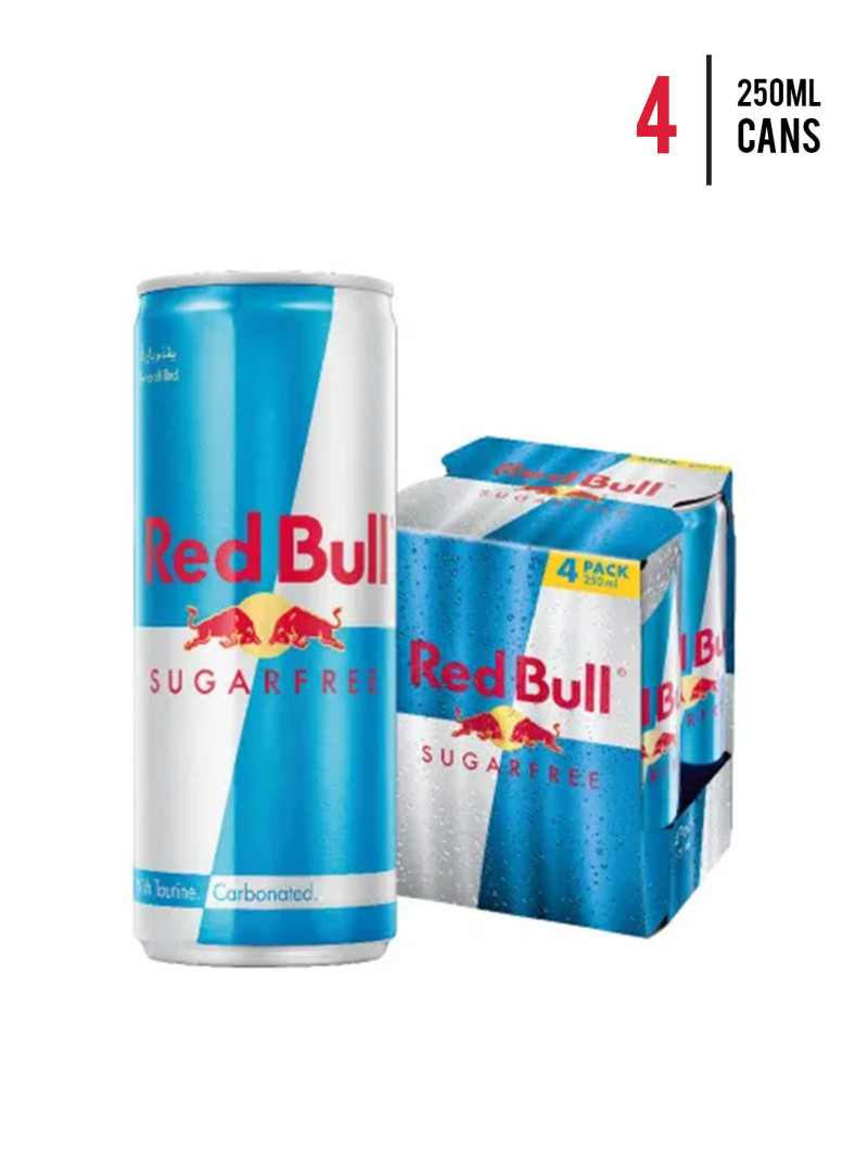 Red Bull Sugar Free [4-Pack]