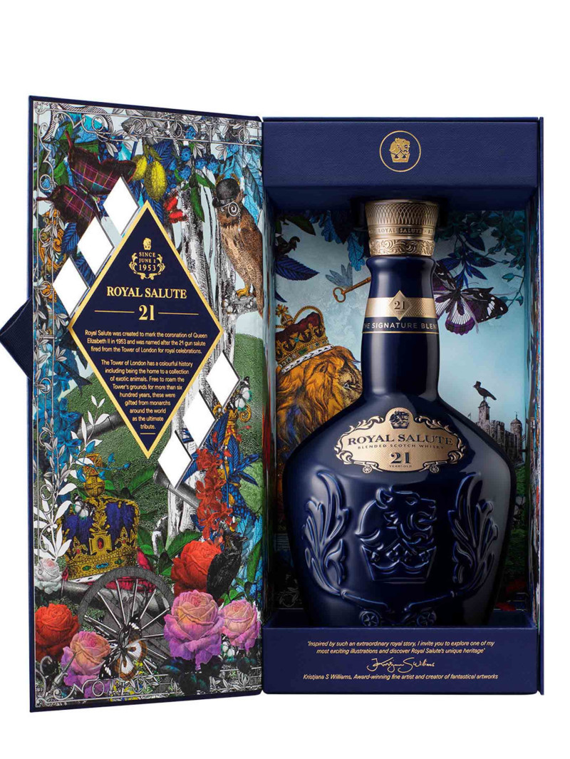 Royal Salute Whisky Scotland 21YO Signature Blend