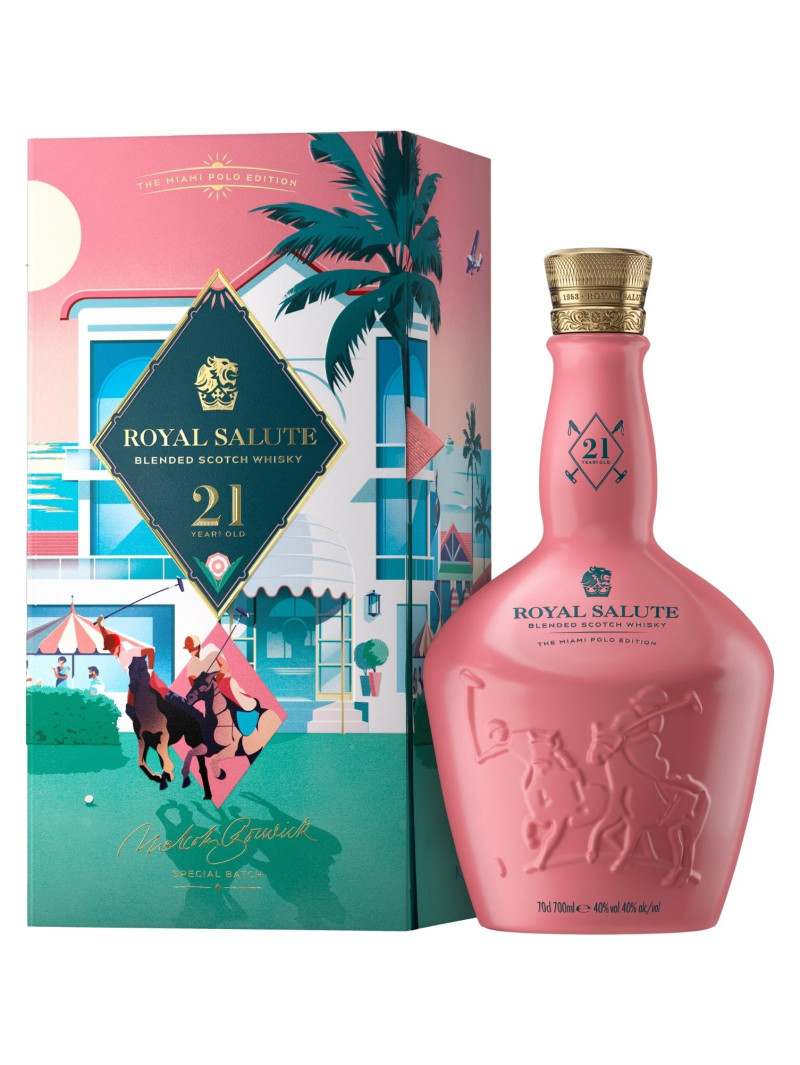 Royal Salute 21 Year Old Miami Polo Edition Scotch Whisky