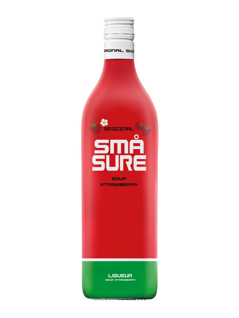 SMÅ Sure Sour Strawberry Liqueur