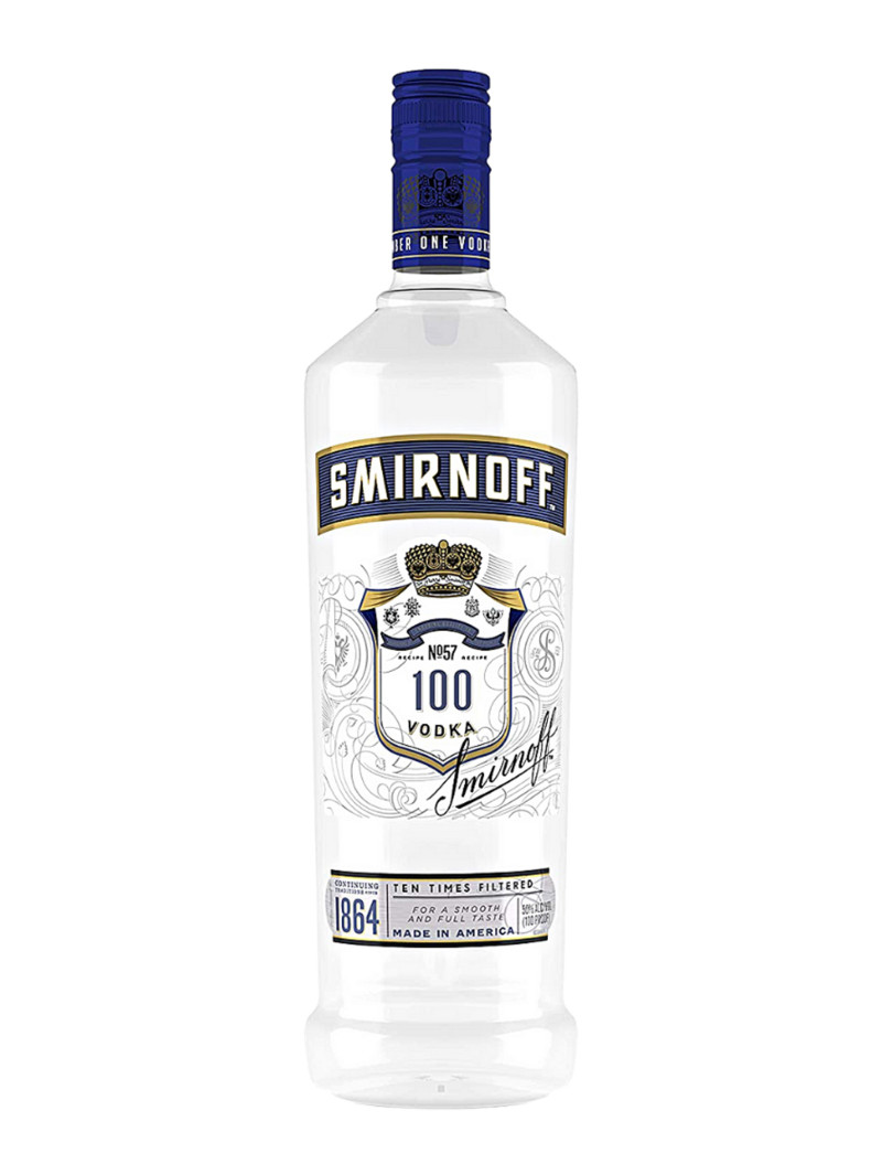 Smirnoff Blue Vodka 100 proof