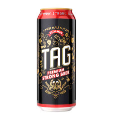 Tag 8% Premium Strong Beer 50cl