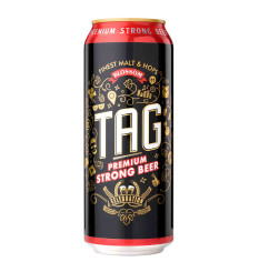 Tag 8% Premium Strong Beer 50cl