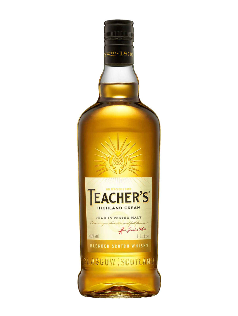 Teacher's Highland Cream Scotch Whisky 1L
