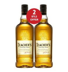 Teacher's Highland Cream Scotch Whisky 1L x 2