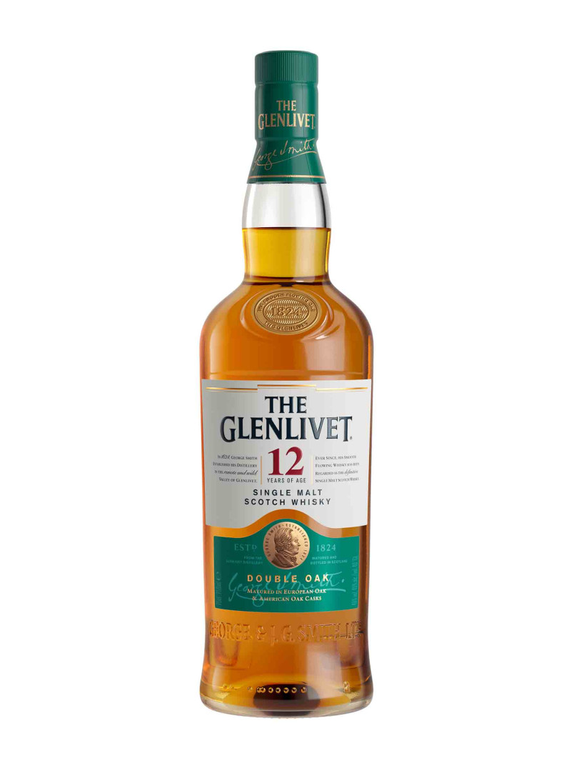 The Glenlivet 12 Year Old Single Malt Scotch Whisky