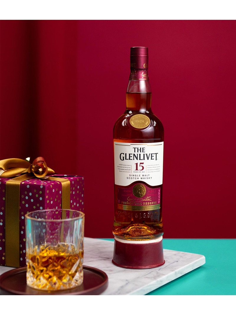The Glenlivet 15 Year Old French Oak Reserve Single Malt Scotch Whisky  | 25% OFF