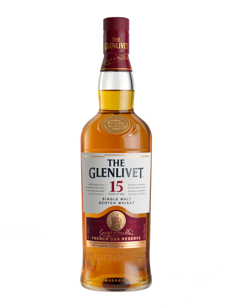 The Glenlivet 15 Year Old French Oak Reserve Single Malt Scotch Whisky
