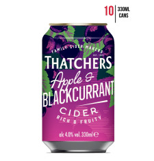 Thatchers Apple and Blackcurrant  33cl [Case of 10]
