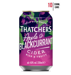 Thatchers Apple and Blackcurrant  33cl [Case of 10]