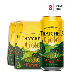 Thatchers Cider Gold Cans [Case of 8]