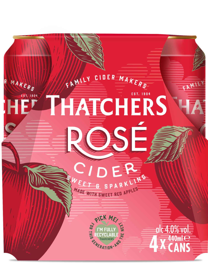 Thatchers Cider Rosé [Case of 24]