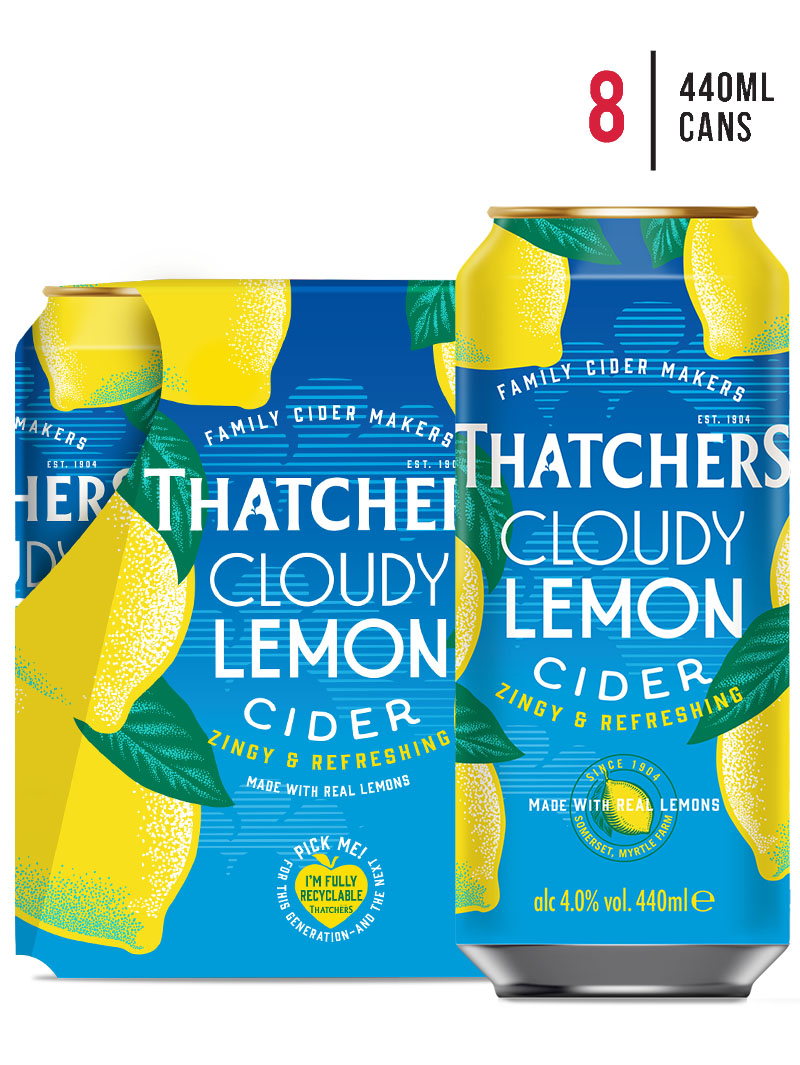 Thatchers Cider Cloudy Lemon [Case of 8]