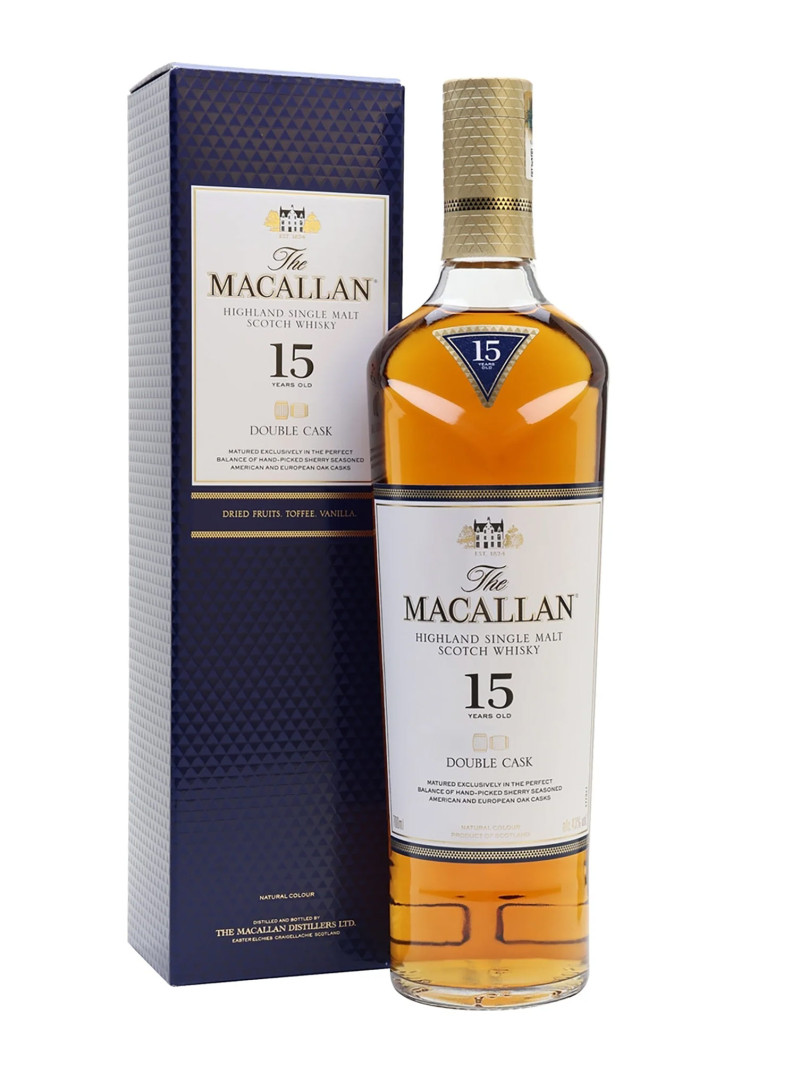 The Macallan Double Cask 15 Years Old Single Malt Scotch Whisky