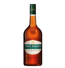 Three Barrels VSOP Brandy 1L