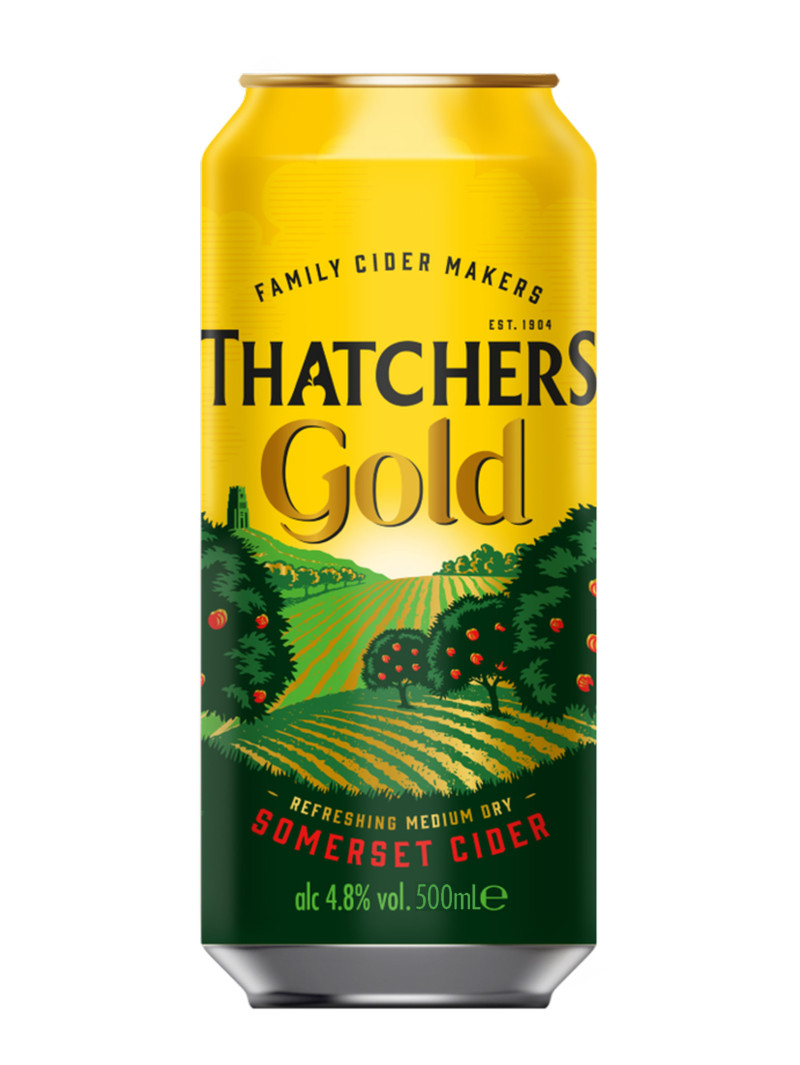 Thatchers Cider Gold Cans [Case of 24]