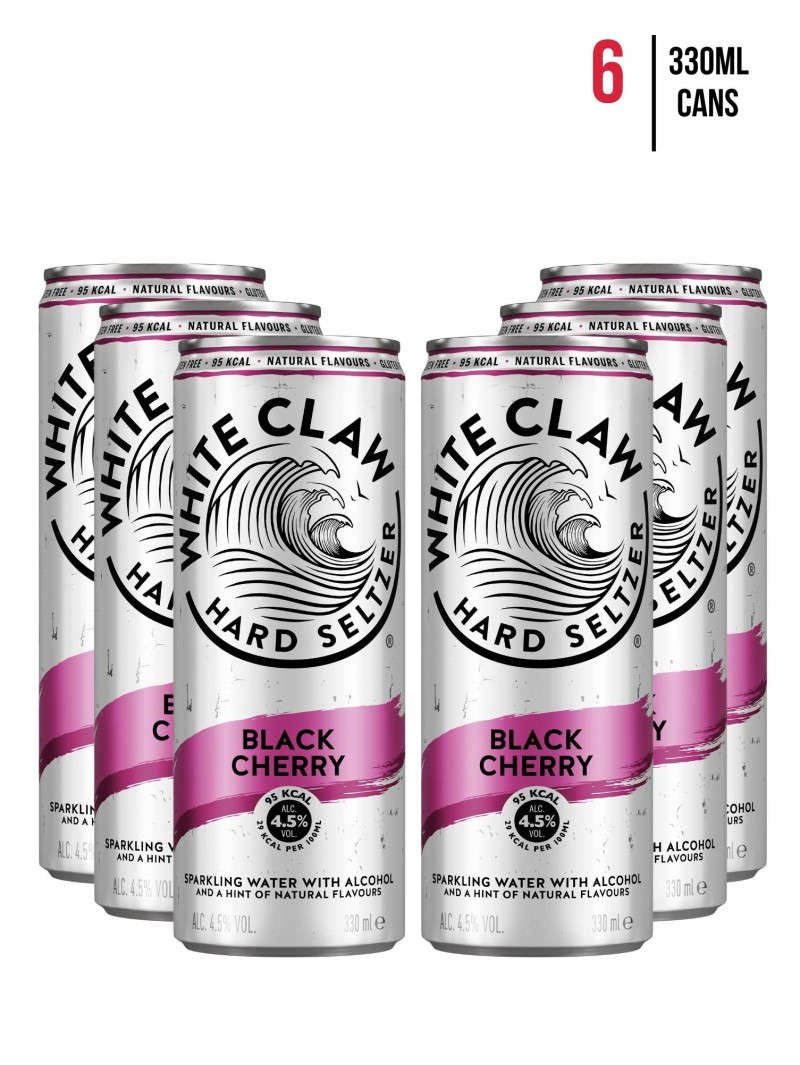 White Claw Black Cherry [6-Pack]