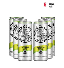 White Claw Natural Lime [6-Pack]