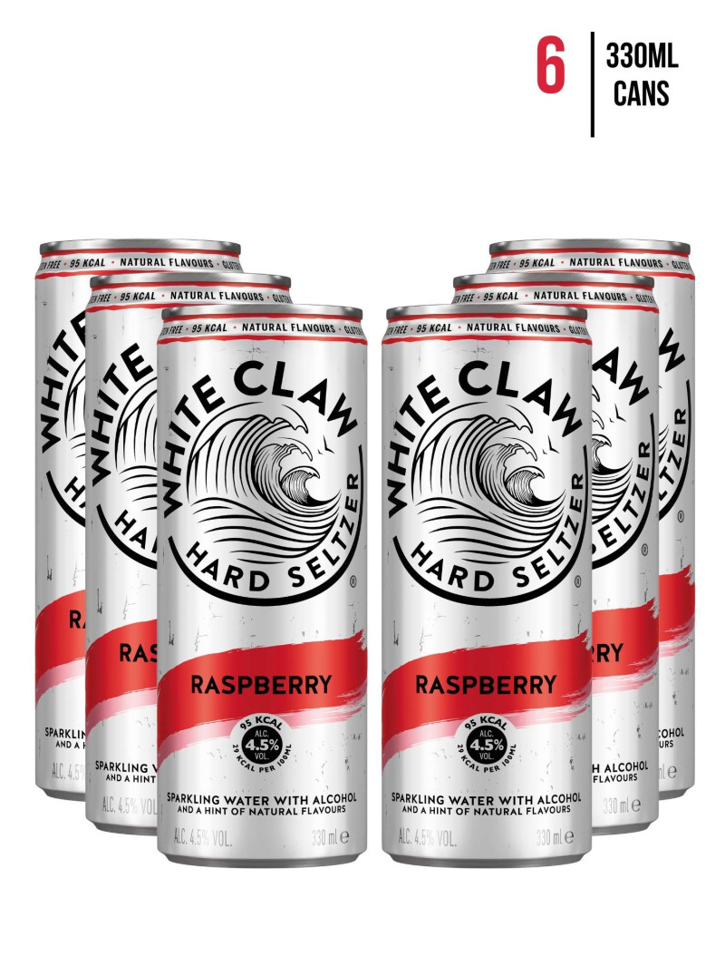 White Claw Raspberry [6-Pack]