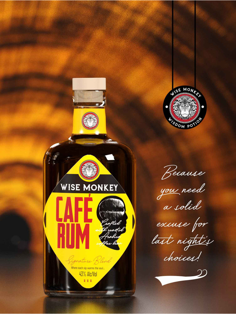 Wise Monkey Café Rum