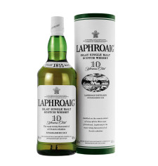Laphroaig 10 Year Old Single Malt Whisky